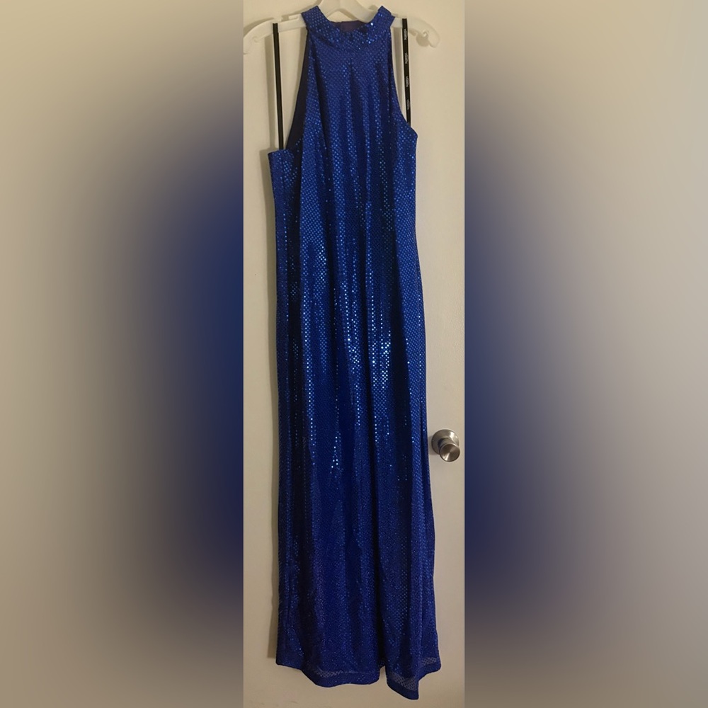 Roberta Royal Blue Sequin Dress